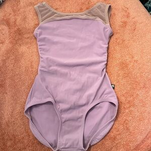 Luckyleo Dancewear Lavender with pink mesh Leotard size: Small